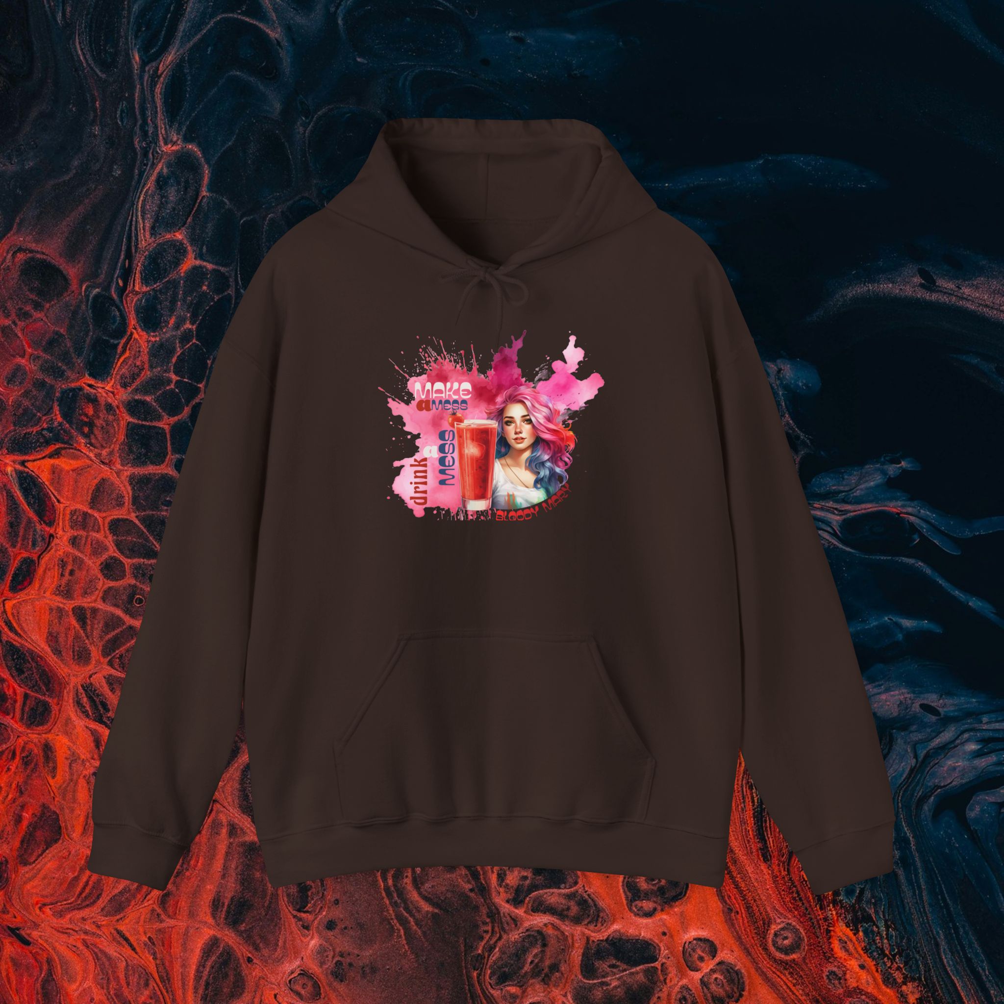 Funny Risqué Bloody Mary Hoodie - Image 6