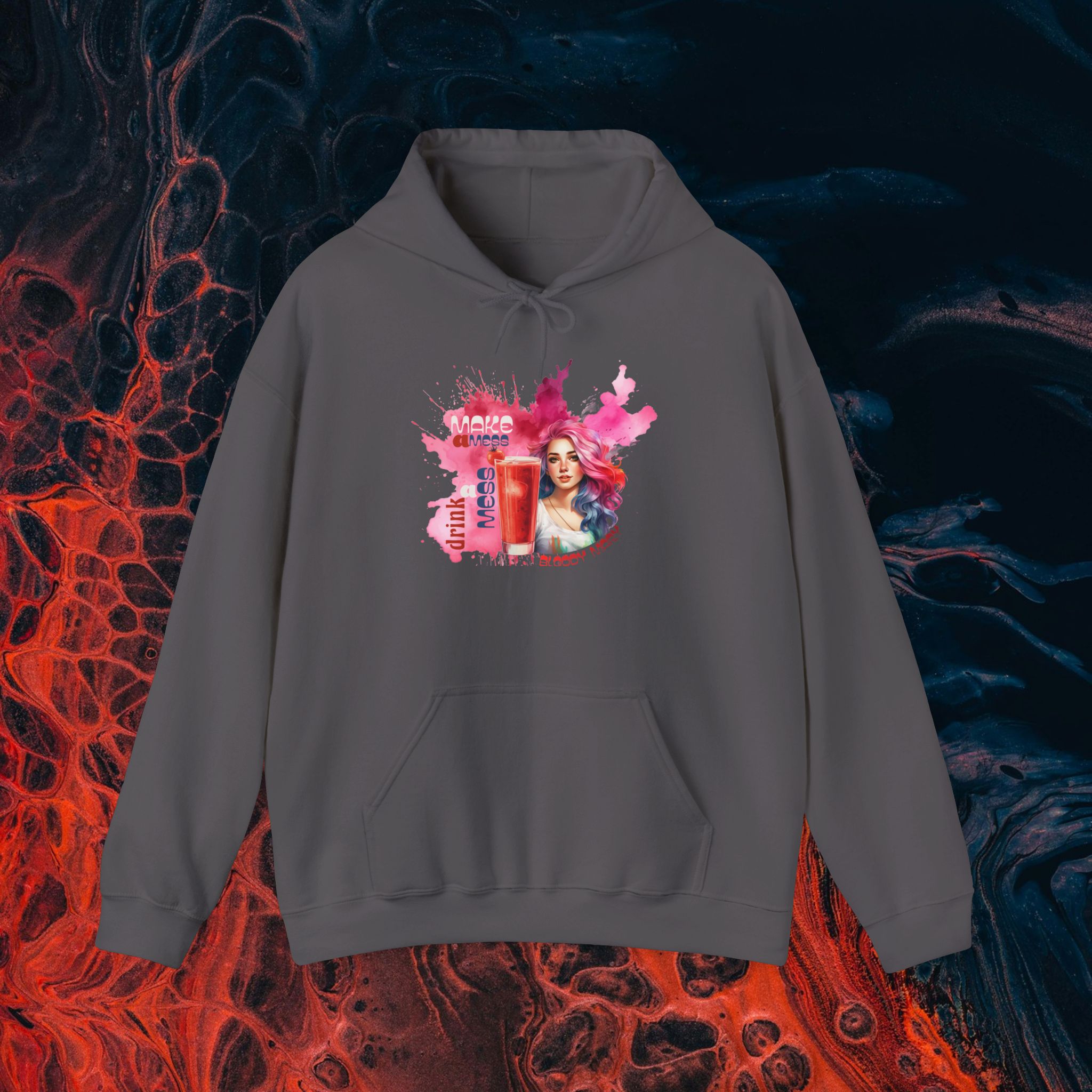 Funny Risqué Bloody Mary Hoodie - Image 11