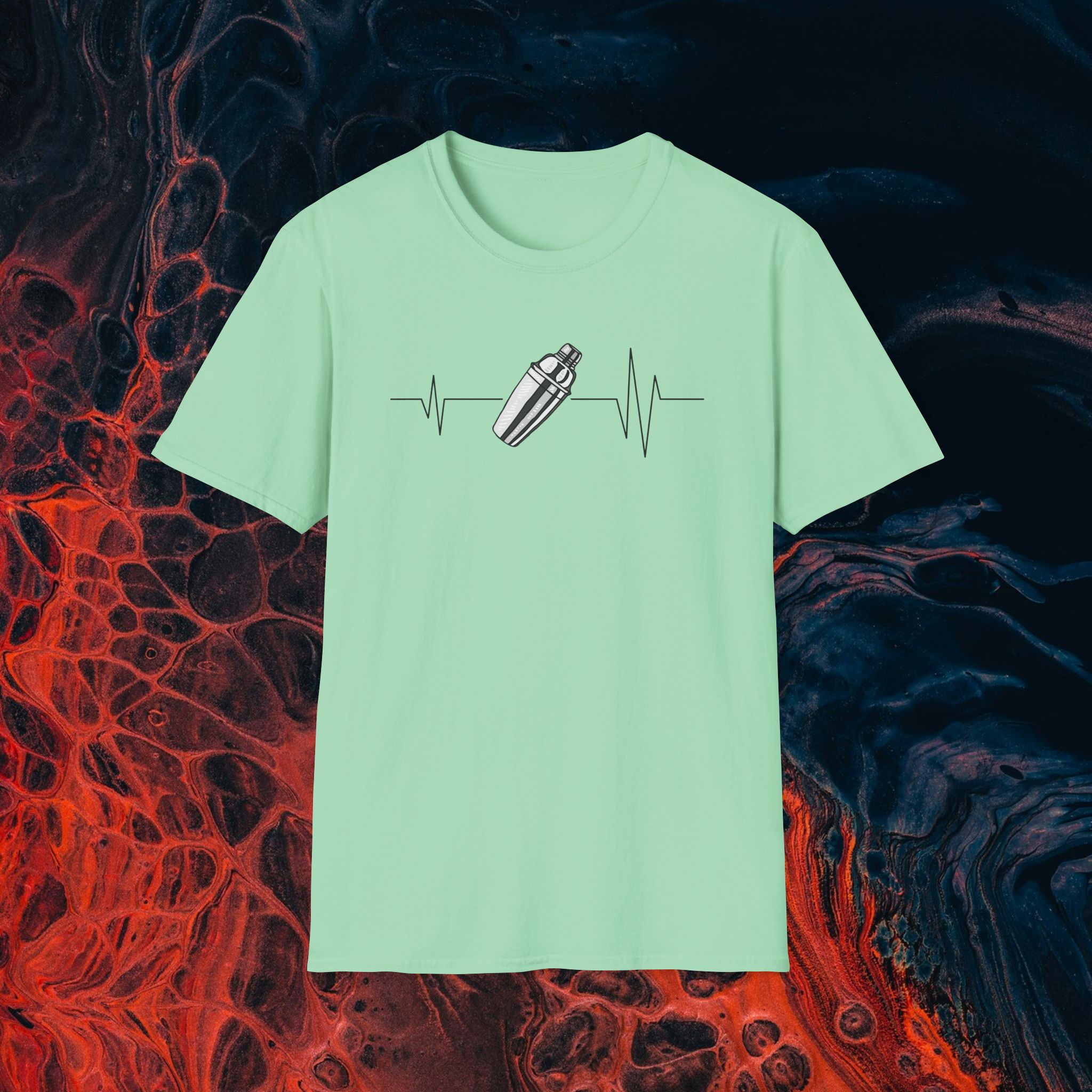 Heartbeat & Cocktails Graphic Tee - Image 8